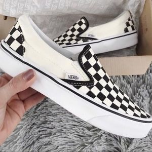checkered vans